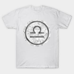 Marble Zodiac - Libra T-Shirt